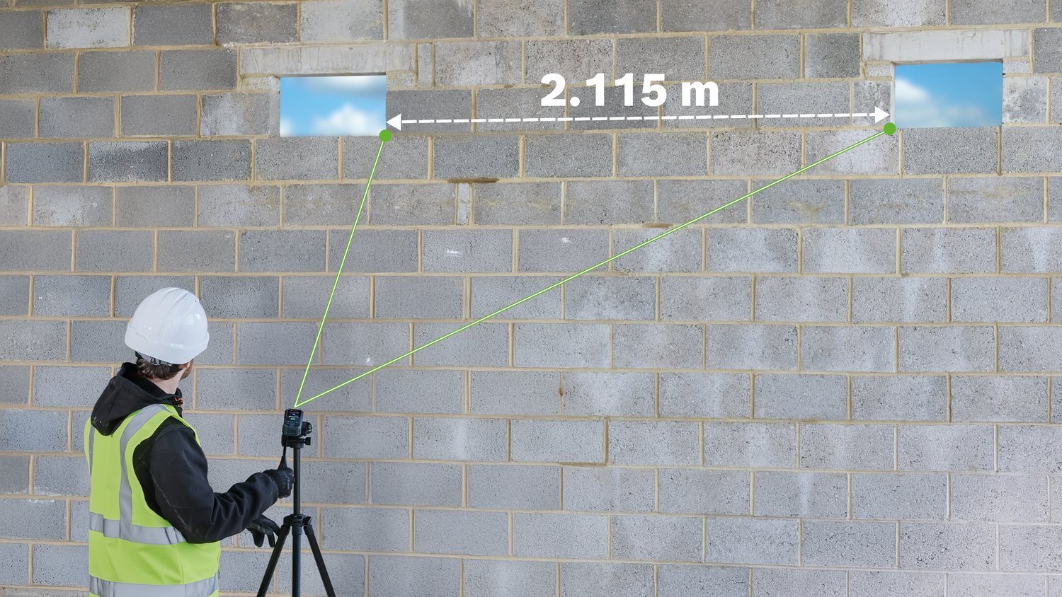 Bosch Professional lazer metre ile mesafe ölçümü
